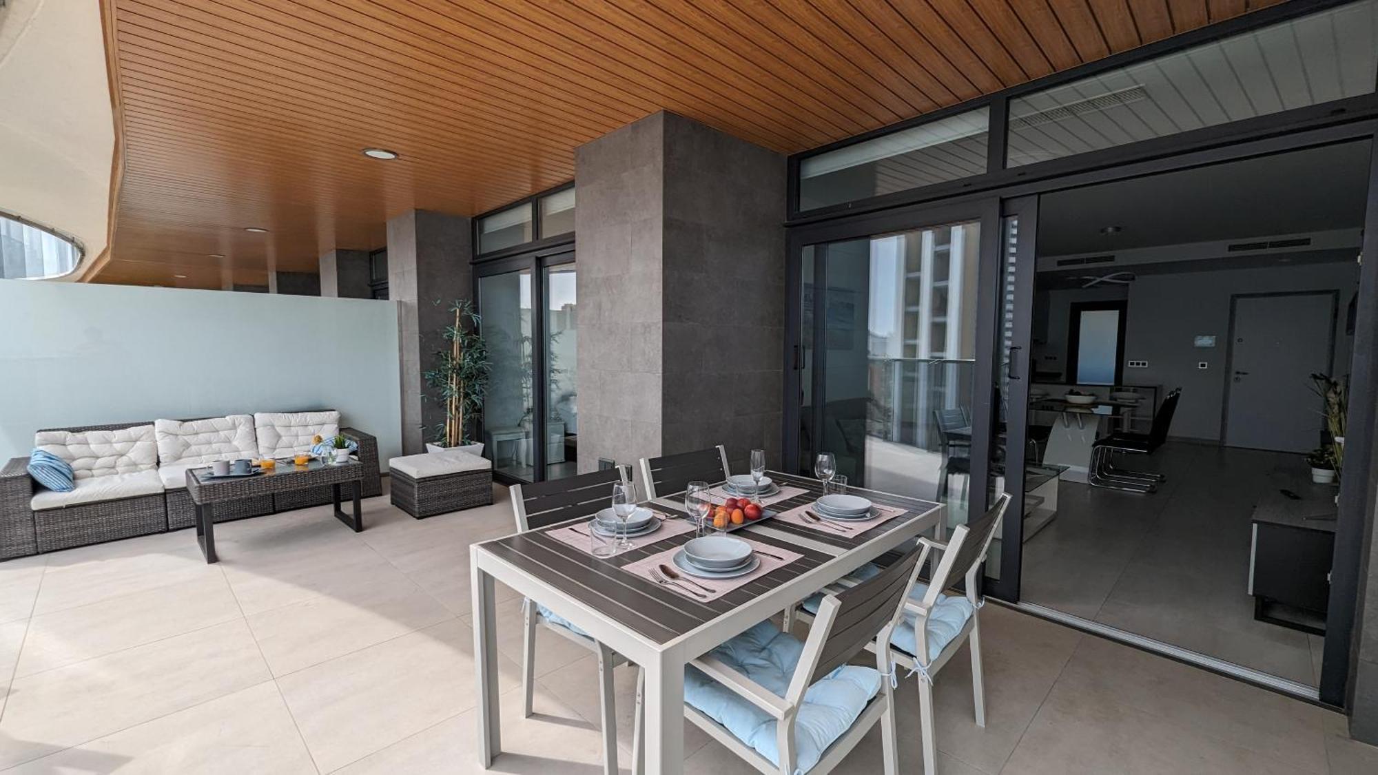 Sunset Waves Sea View Apartments Бенидорм Екстериор снимка